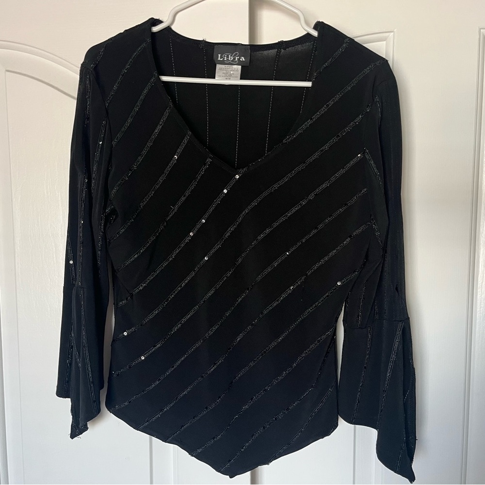 90s vintage libra flow top
